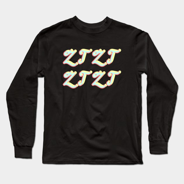 Ztzt Long Sleeve T-Shirt by Word and Saying